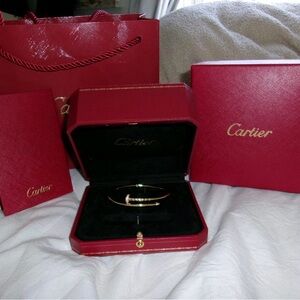 Cartier Gold Bangle with Certificate